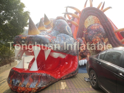 inflatable slide
