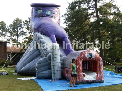 inflatable slide