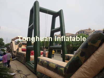 Inflatable obstalce course